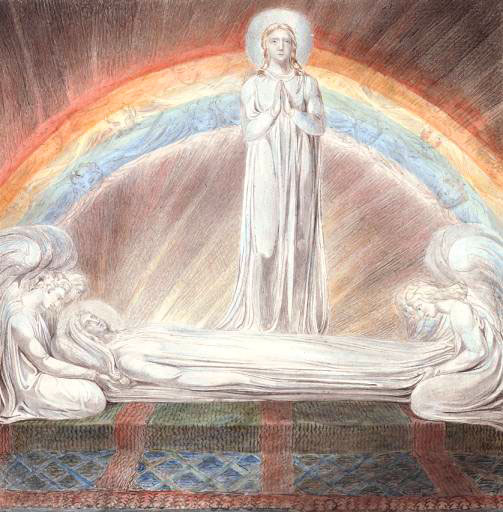 Death of the Virgin: William Blake